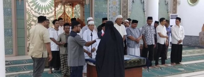 Pelantikan Pengurus BKM Al-Muttaqin Gampong Peunayong Periode 2017-2020