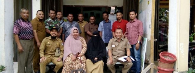 Studi Banding Pemerintah Gampong Panggong Aceh Barat di Gampong Peunayong